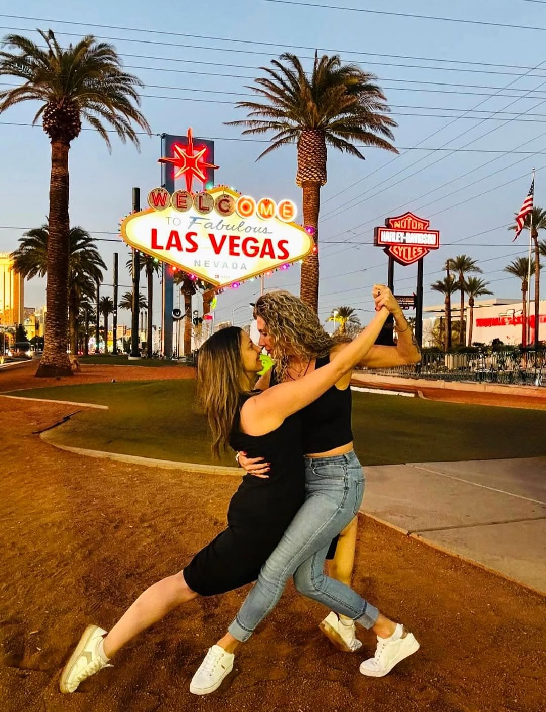 Ana Thomas teaching Argentine tango at My Roots Dance Studio in Las Vegas
