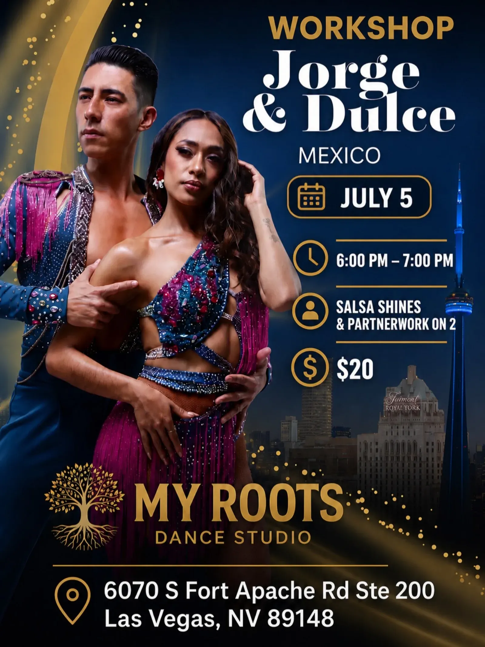 Jorge & Dulce Workshop — July 2026