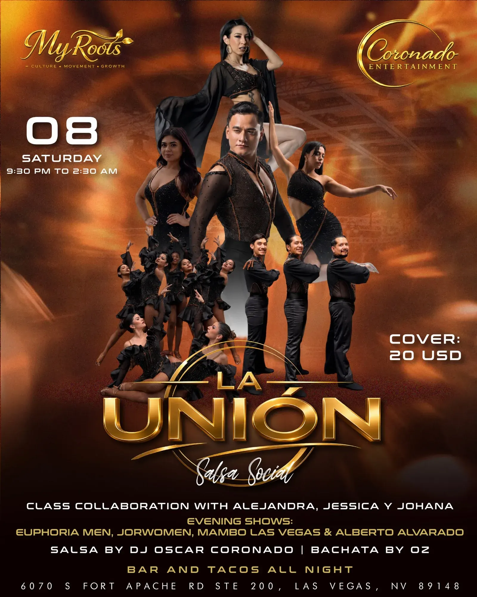 La Unión Salsa Social — August 2026